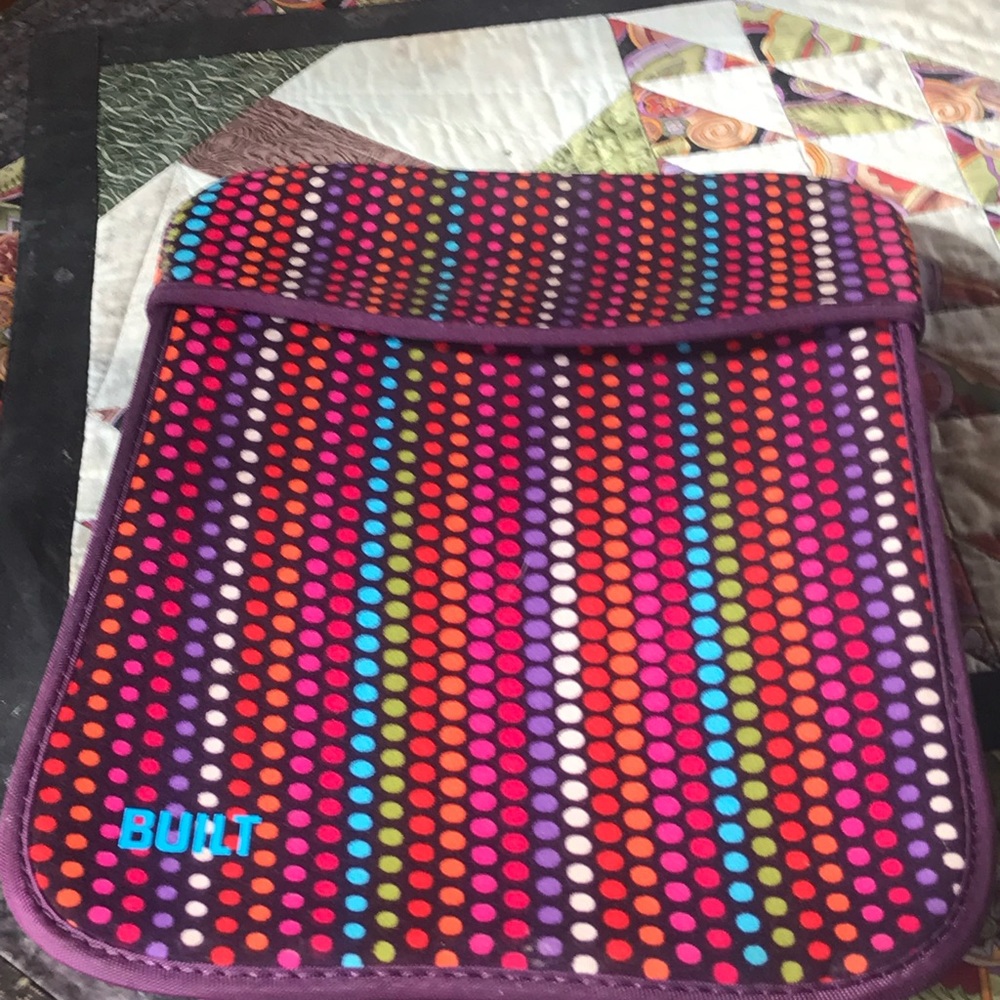 Built Tablet Sleeve with plastic back